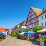 Marktplatz, Guenzburg, Bayern, Deutschland